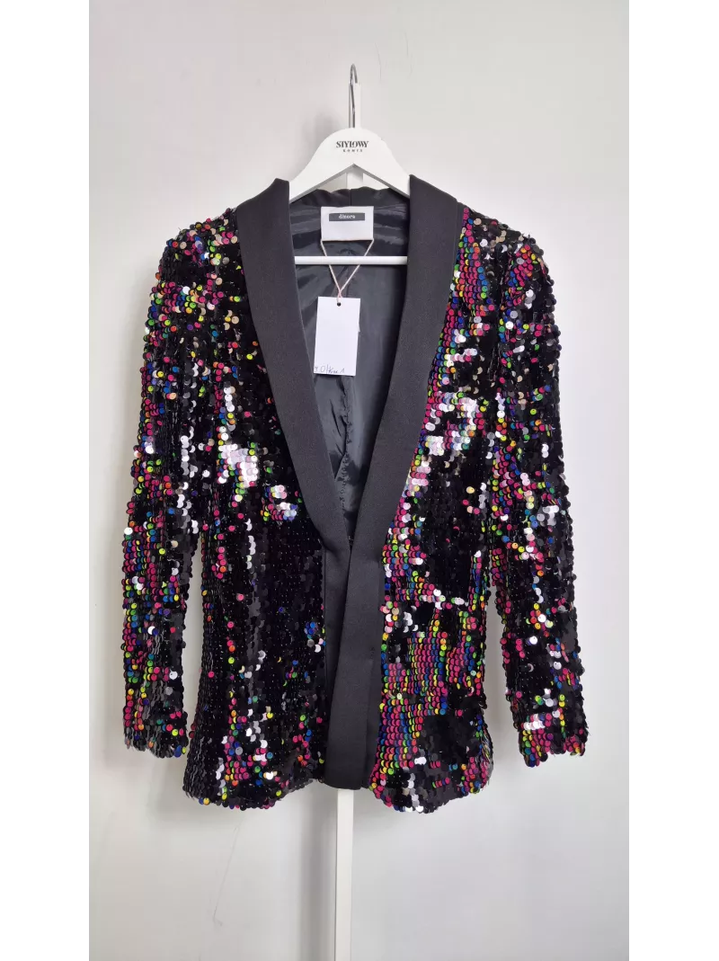 Cekinowa marynarka Dimora Made in Italy r.40 | Stylowy Komis