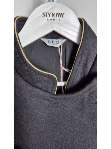 Liu Jo kurtka napoleońska czarna wełna | Stylowy Komis