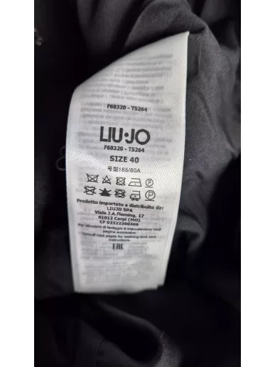 Liu Jo kurtka napoleońska czarna wełna | Stylowy Komis