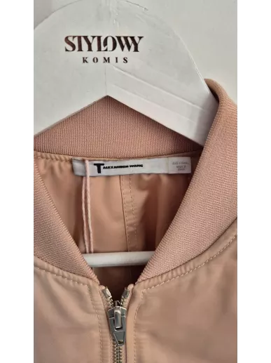 T by Alexander Wang bomberka pudrowy róż XS – Stylowy Komis