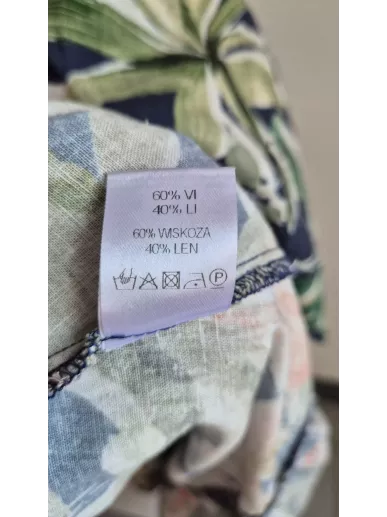 Sukienka Bizuu z lnem i wiskozą – tropikalna elegancja