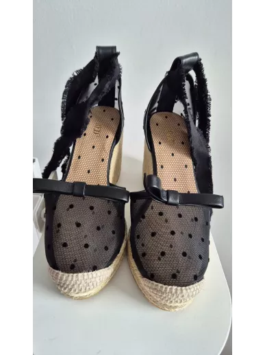 Espadryle na koturnie Red Valentino