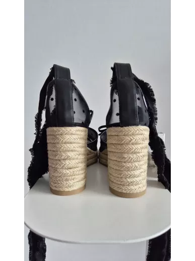 Espadryle na koturnie Red Valentino