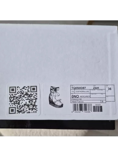 Espadryle na koturnie Red Valentino