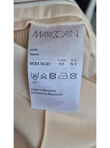 Spodnie Marc Cain w kolorze ecru