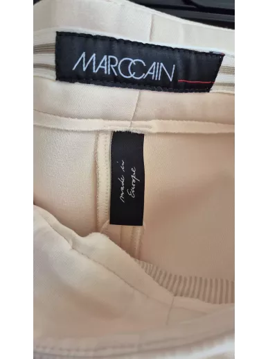 Spodnie Marc Cain w kolorze ecru