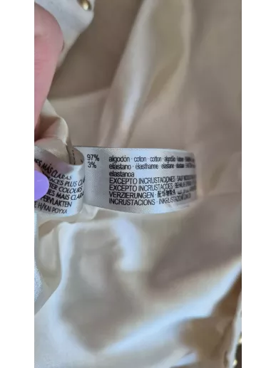 Marynarka UTERQÜE z bawełny z ćwiekami