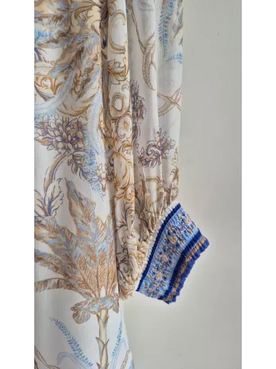 Hale Bob – jedwabista bluzka boho we wzory, rozmiar M