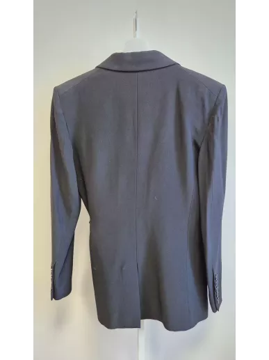 John Richmond – czarna marynarka z łańcuchem i kryształkami rozmiar 38