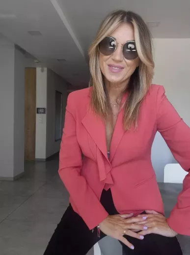 Marynarka MaxMara z odpinaną falbanką – wełna dziewicza, rozmiar 38