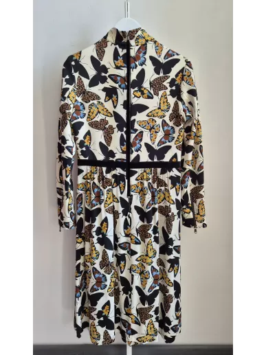 Riani sukienka midi w motyle – elegancja premium | Stylowy Komis