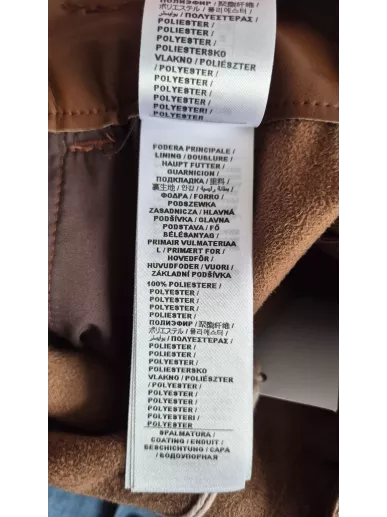 Liu Jo spodnie z ekoskóry brązowe z paskiem | Stylowy Komis