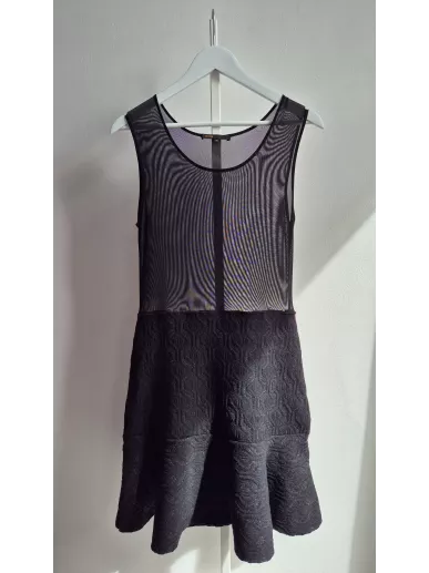 Sukienka Maje Paris czarna zestaw 2w1 z topem rozmiar 38 – Stylowy Kom