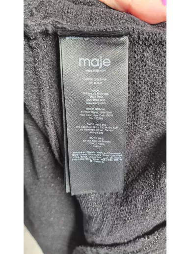 Sukienka Maje Paris czarna zestaw 2w1 z topem rozmiar 38 – Stylowy Kom