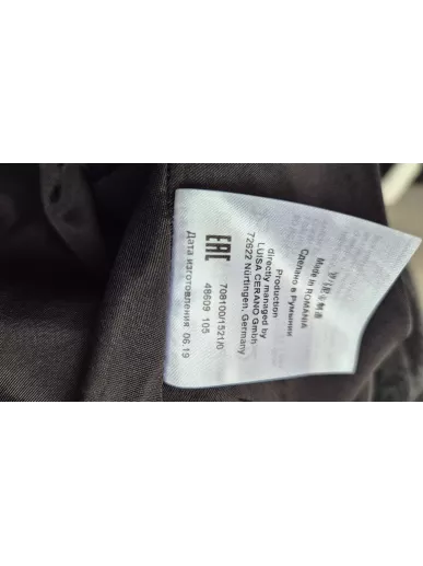 Luisa Cerano – Szara sukienka wełniana z aplikacją koralików | Stylowy