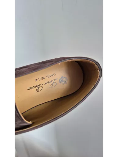 Loro Piana Open Walk damskie mokasyny zamszowe – Stylowy Komis
