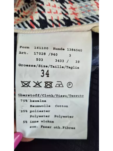 Bugatti Flexcity żakiet w kratę Lanificio Balli | Stylowy Komis