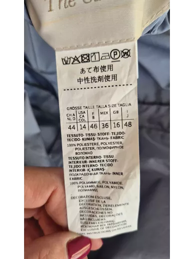 MaxMara The Cube kurtka dwustronna błękitna paisley | Stylowy Komis