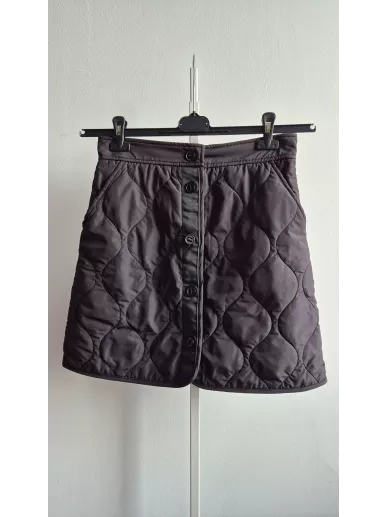 Czarna pikowana spódnica Riani mini rozm. 38| Stylowy Komis