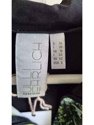 Sukienka Sportalm Flower midi czarna z printem – Stylowy Komis