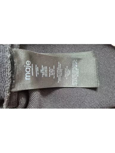 Maje kardigan czarno-ecru w stylu Chanel | Stylowy Komis