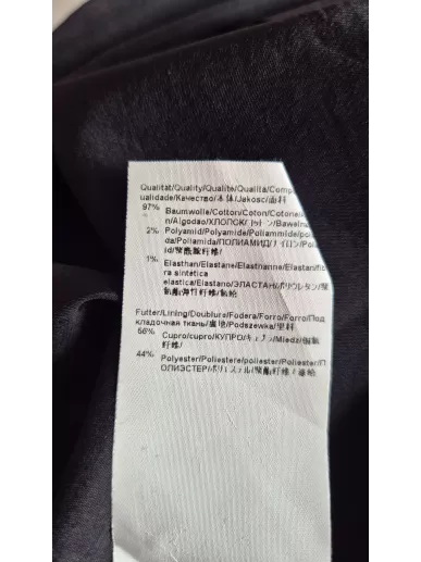 Hugo Boss sukienka w pasy granatowa r. 38 | Stylowy Komis