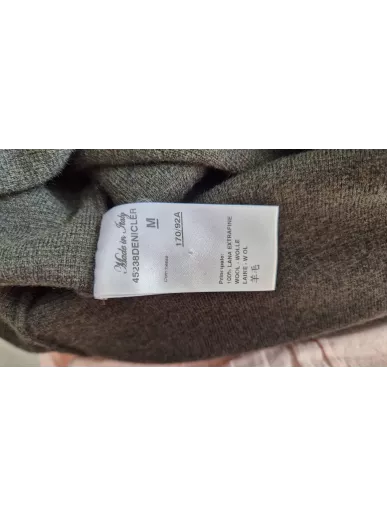 Deni Cler sukienka wełniana oliwkowa M – Stylowy Komis