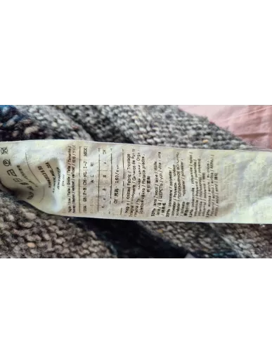 Sweter Weekend Max Mara z golfem i wzorem norweskim – Stylowy Komis