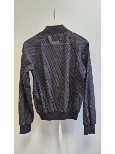 Pollini bomberka czarna siateczkowa 38 | Stylowy Komis