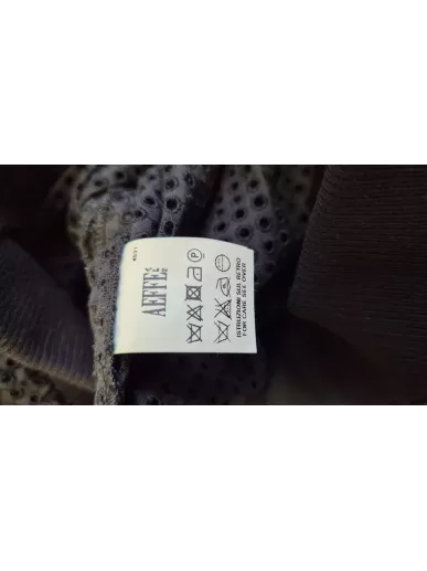 Pollini bomberka czarna siateczkowa 38 | Stylowy Komis