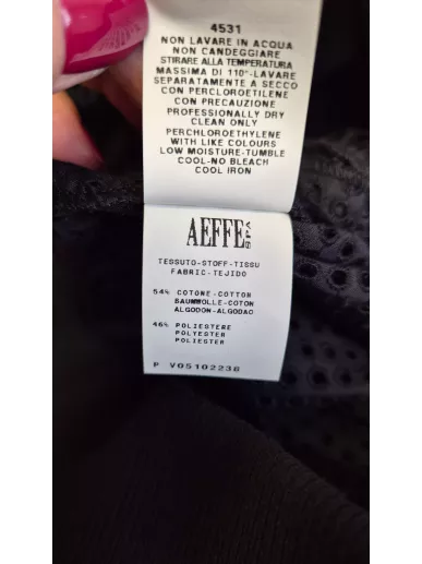 Pollini bomberka czarna siateczkowa 38 | Stylowy Komis