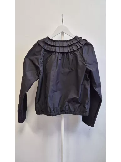 Kurtka ESCADA Sport czarna plisowany kołnierz 36/38 – Stylowy Komis