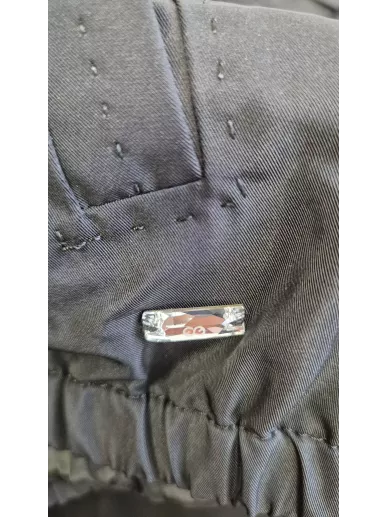 Kurtka ESCADA Sport czarna plisowany kołnierz 36/38 – Stylowy Komis