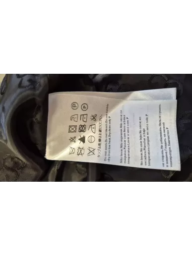 Kurtka ESCADA Sport czarna plisowany kołnierz 36/38 – Stylowy Komis