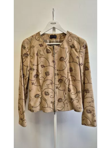 Rena Lange kurtka z irchy haft kwiatowy r.38 – Stylowy Komis