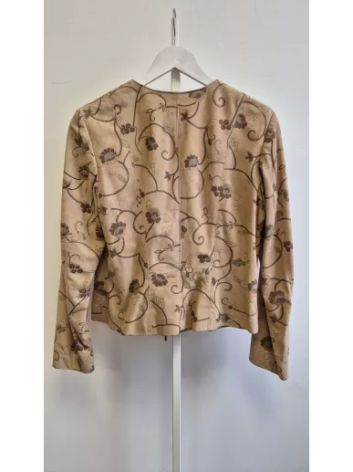 Rena Lange kurtka z irchy haft kwiatowy r.38 – Stylowy Komis