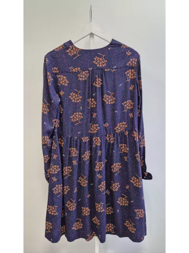 Sukienka MAX&Co. granatowa w kwiaty rozm. 38 – Stylowy Komis