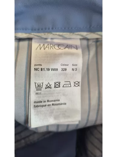 Błękitne spodnie cygaretki Marc Cain N3 – Stylowy Komis