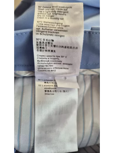 Błękitne spodnie cygaretki Marc Cain N3 – Stylowy Komis