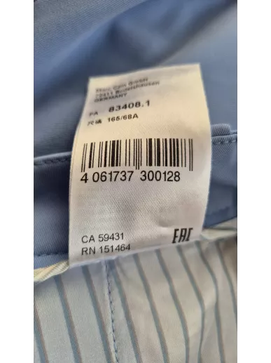 Błękitne spodnie cygaretki Marc Cain N3 – Stylowy Komis