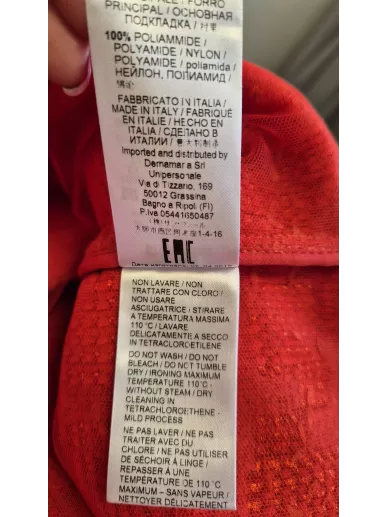 Ermanno Scervino czerwona sukienka z frędzlami Made in Italy