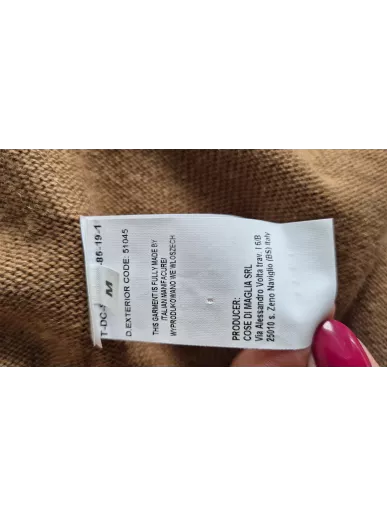 Sweter Deni Cler by D. Exterior kaszmir wełna | Stylowy Komis