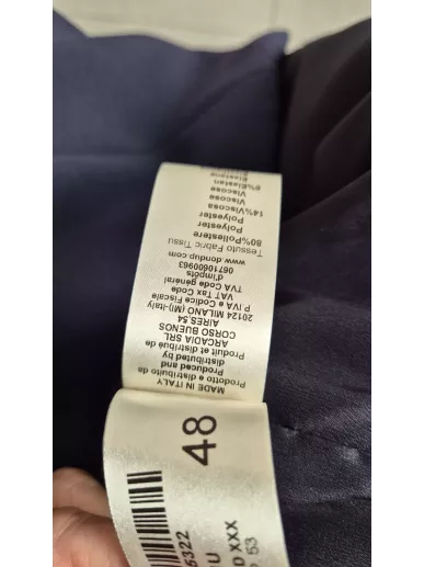 Spódnica Dondup granatowa ołówkowa | Stylowy Komis