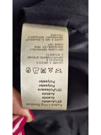 Spódnica Dondup granatowa ołówkowa | Stylowy Komis