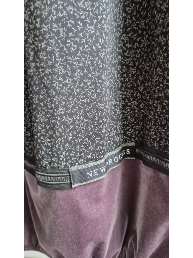 Sukienka Beate Heymann z bawełny i aksamitu | Stylowy Komis