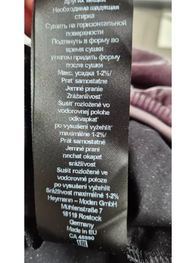 Sukienka Beate Heymann z bawełny i aksamitu | Stylowy Komis