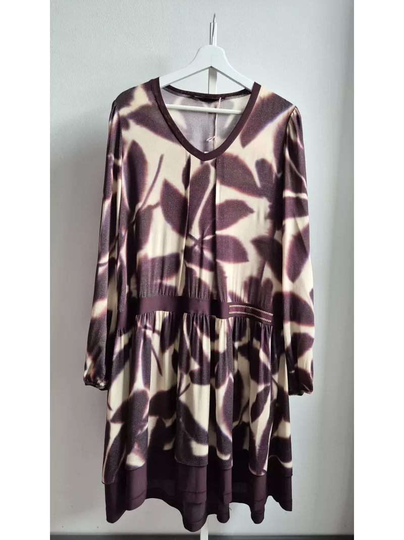 Sukienka Beate Heymann Streetcouture liściasta | Stylowy Komis