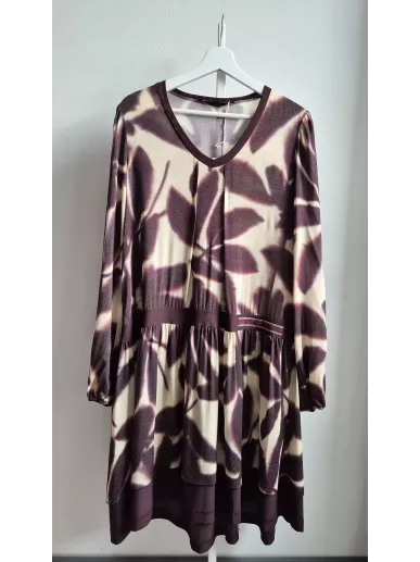 Sukienka Beate Heymann Streetcouture liściasta | Stylowy Komis