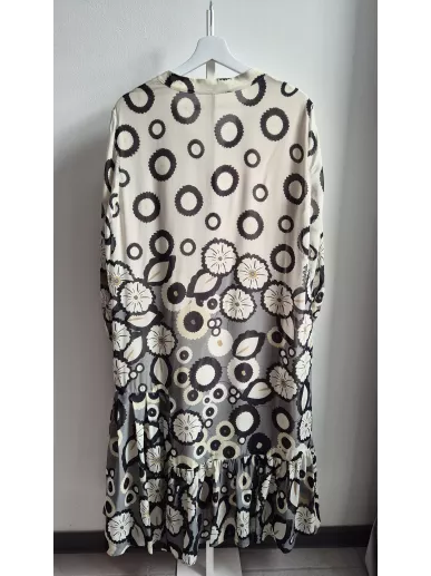 Sukienka Luisa Cerano we wzory z wiskozy | Stylowy Komis