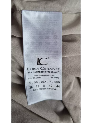 Sukienka Luisa Cerano we wzory z wiskozy | Stylowy Komis